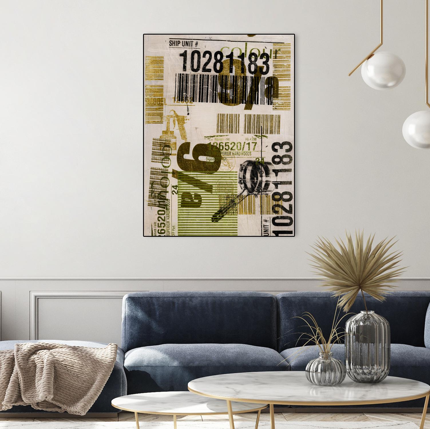 Woton 6-recolor by JB Hall on GIANT ART - grey contemporary