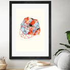 Embroidered Prism Collage 6 by Natasha Marie on GIANT ART - grey contemporary
