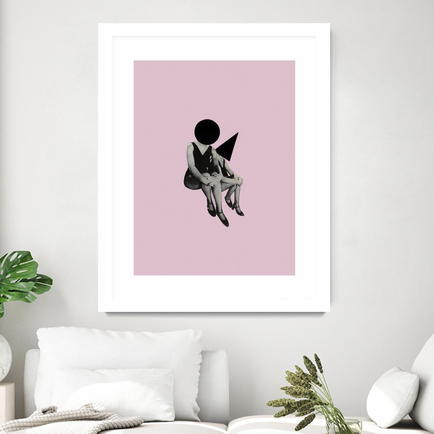 Pink Opaque by Richard Vergez on GIANT ART - pink abstract