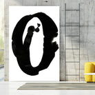Composition in Black and White 3 by THE Studio on GIANT ART - white abstract