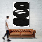 Composition in Black and White 5 by THE Studio on GIANT ART - white abstract