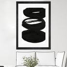 Composition in Black and White 5 by THE Studio on GIANT ART - white abstract