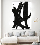 Composition in Black and White 7 by THE Studio on GIANT ART - white abstract