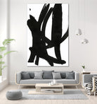 Composition in Black and White 7 by THE Studio on GIANT ART - white abstract