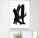 Composition in Black and White 7 by THE Studio on GIANT ART - white abstract