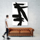 Composition in Black and White 9 by THE Studio on GIANT ART - white abstract