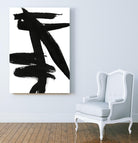 Composition in Black and White 9 by THE Studio on GIANT ART - white abstract