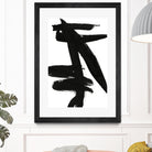 Composition in Black and White 9 by THE Studio on GIANT ART - white abstract