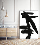 Composition in Black and White 9 by THE Studio on GIANT ART - white abstract