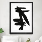 Composition in Black and White 9 by THE Studio on GIANT ART - white abstract
