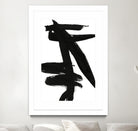 Composition in Black and White 9 by THE Studio on GIANT ART - white abstract