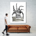 Fresh Flowers 2 by PC Ngo on GIANT ART - black still life