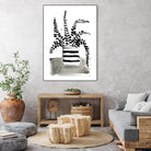 Fresh Flowers 2 by PC Ngo on GIANT ART - black still life