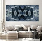 Folded Architecture 1 by DavidJordan Williams on GIANT ART - blue abstract