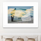 The Geometric Hills 1 by DavidJordan Williams on GIANT ART - blue shapes