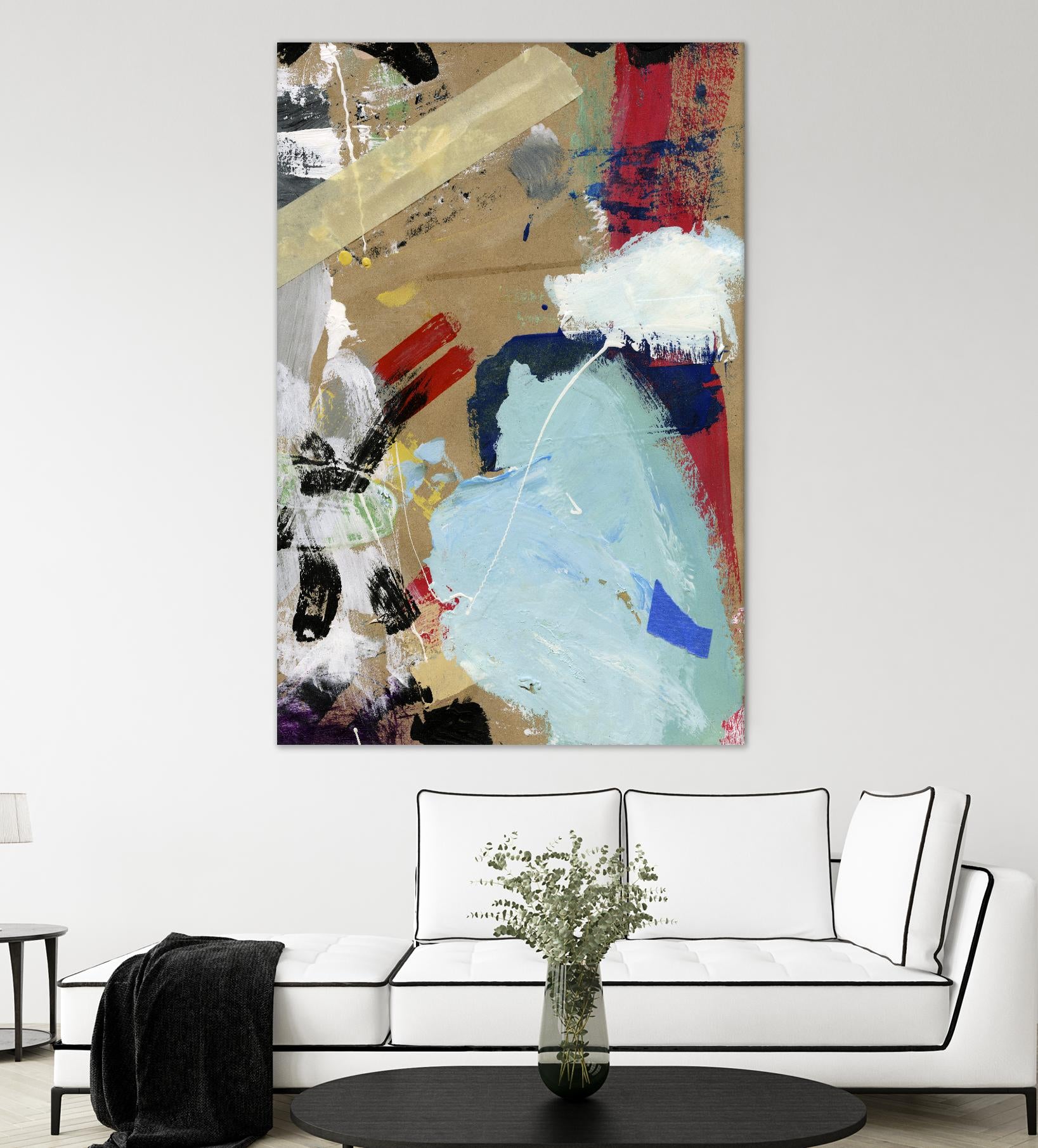 Palette 5 by Stefano Altamura on GIANT ART - beige abstract