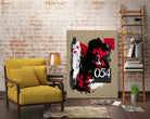 Zero Series No. 054 by Emma Jones on GIANT ART - red abstract