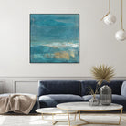 Indigo Evening 2 by Maeve Harris on GIANT ART - gold abstract