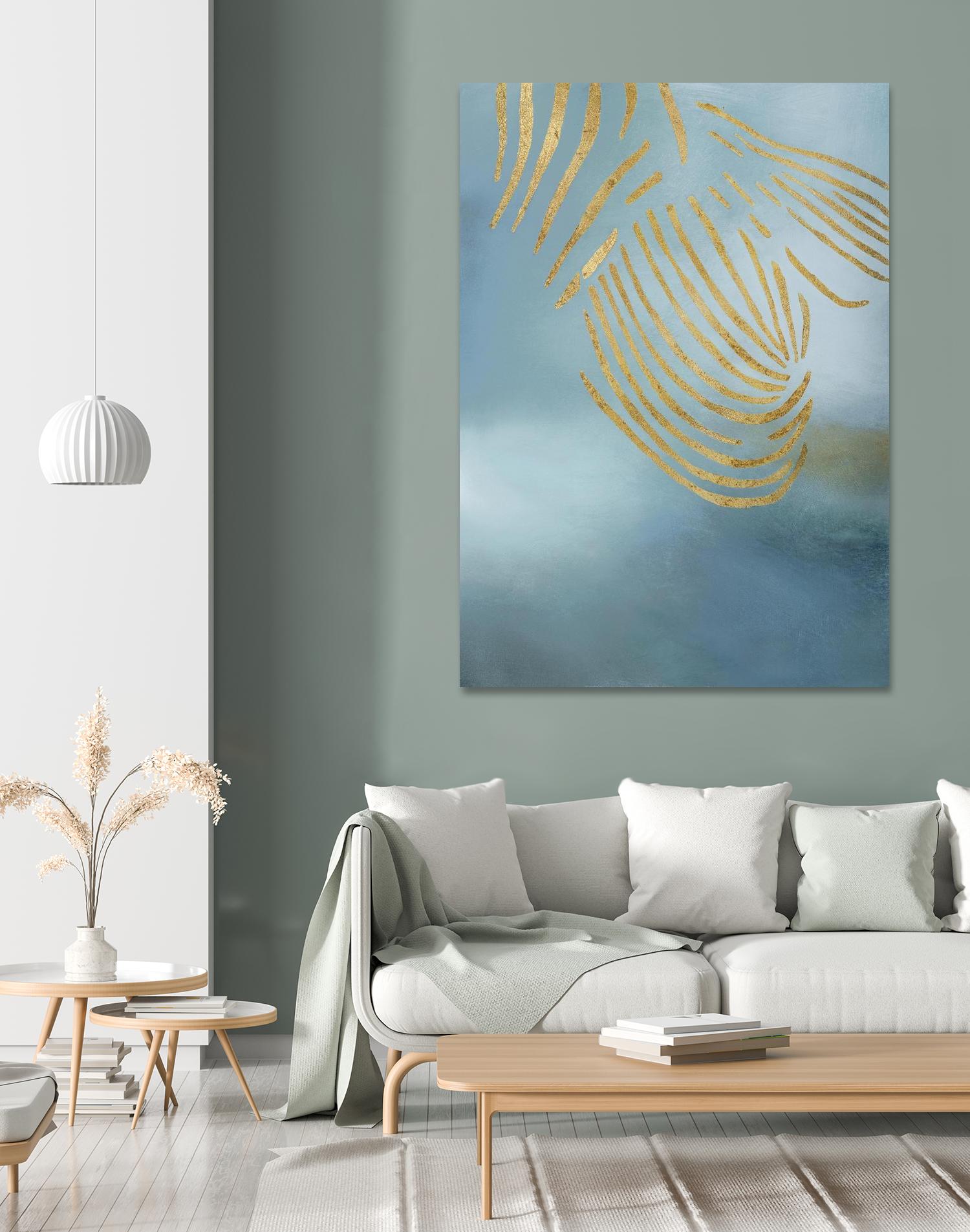 Trend 6 by Kyle Goderwis on GIANT ART - gold abstract