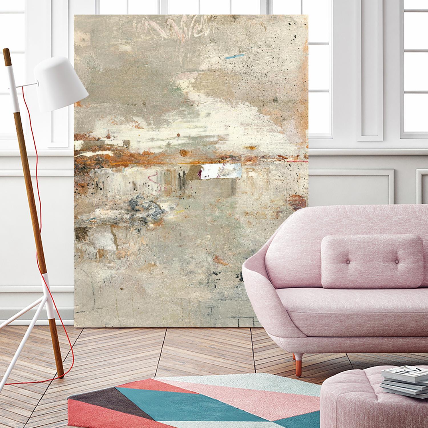 Glimpses 3 by PC Studio on GIANT ART - beige abstracts 
