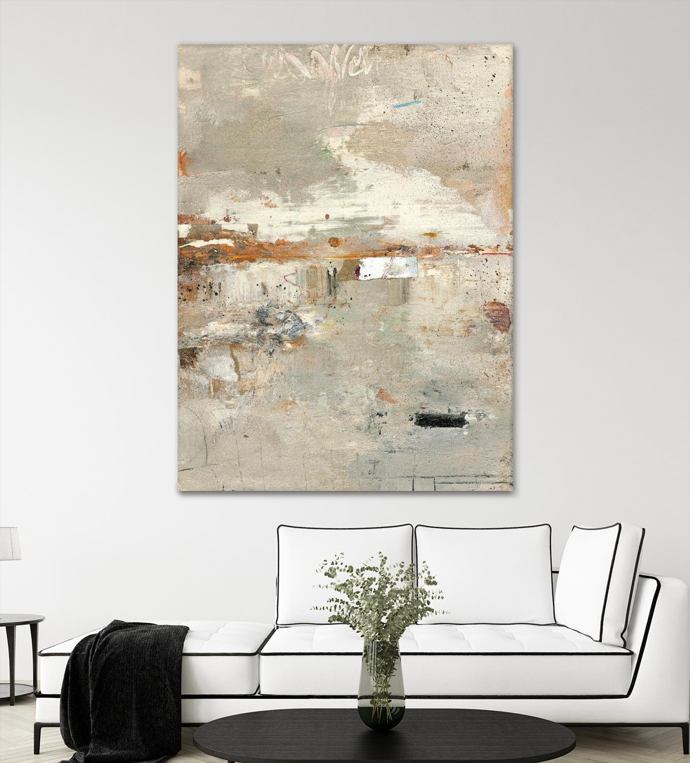 Glimpses 3 by PC Studio on GIANT ART - beige abstracts 