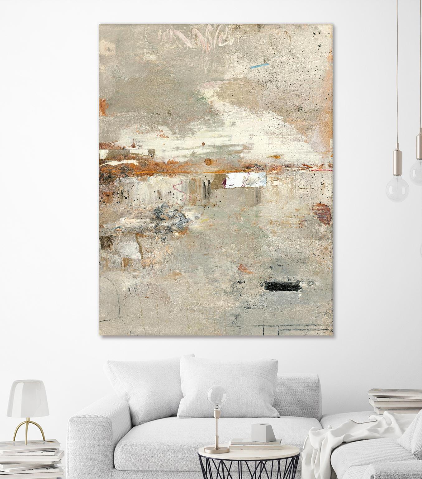 Glimpses 3 by PC Studio on GIANT ART - beige abstracts 
