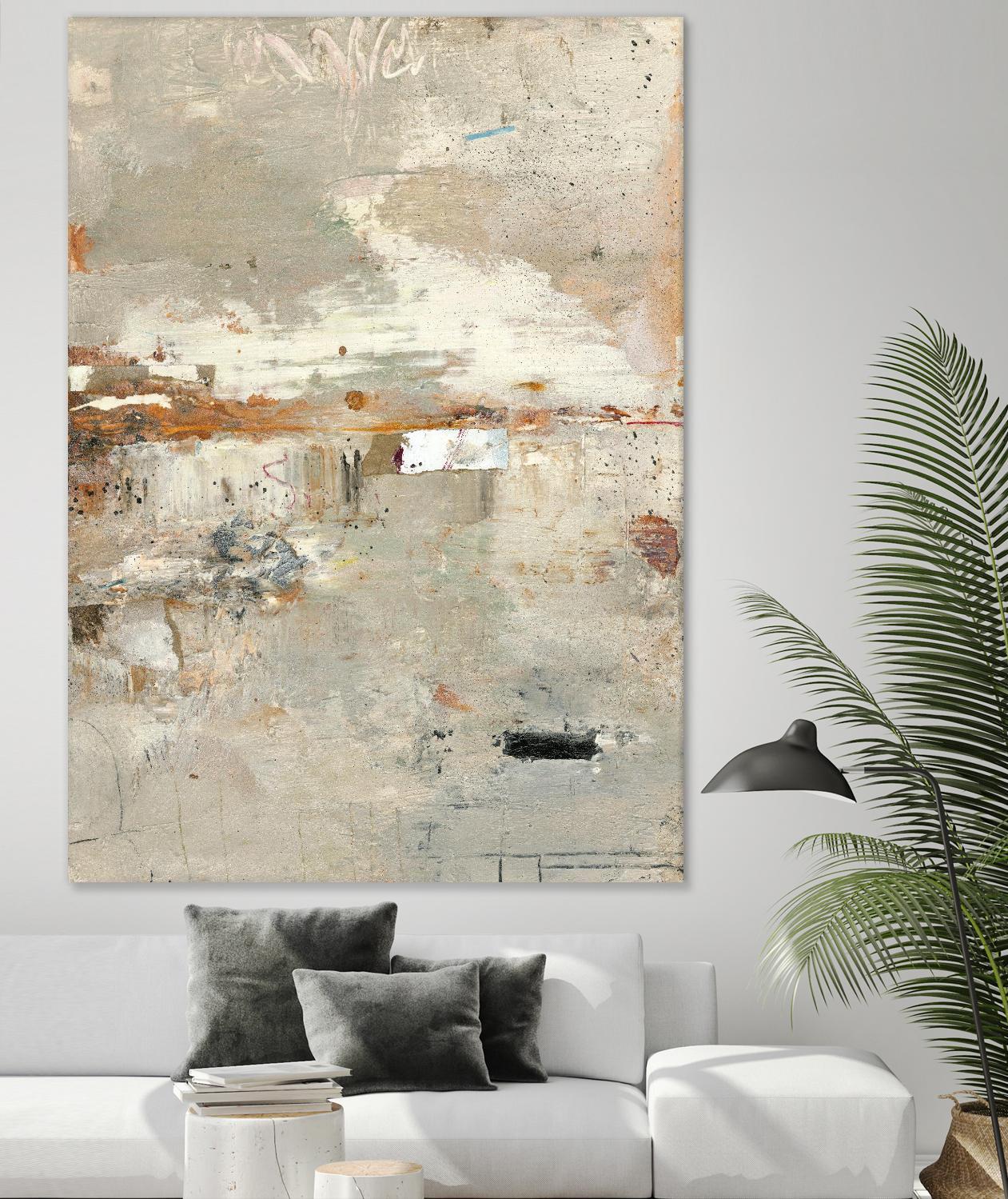 Glimpses 3 by PC Studio on GIANT ART - beige abstracts 