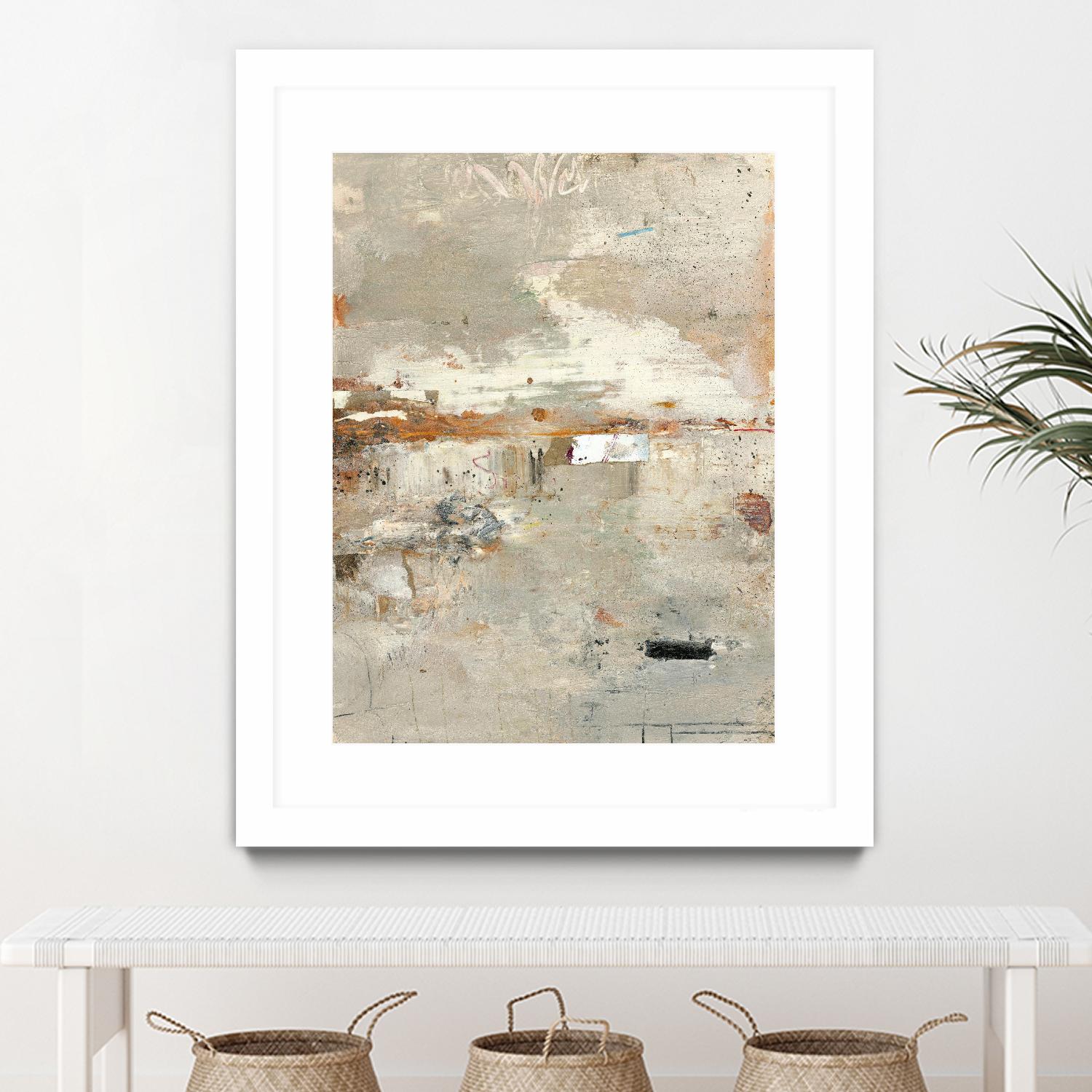 Glimpses 3 by PC Studio on GIANT ART - beige abstracts 