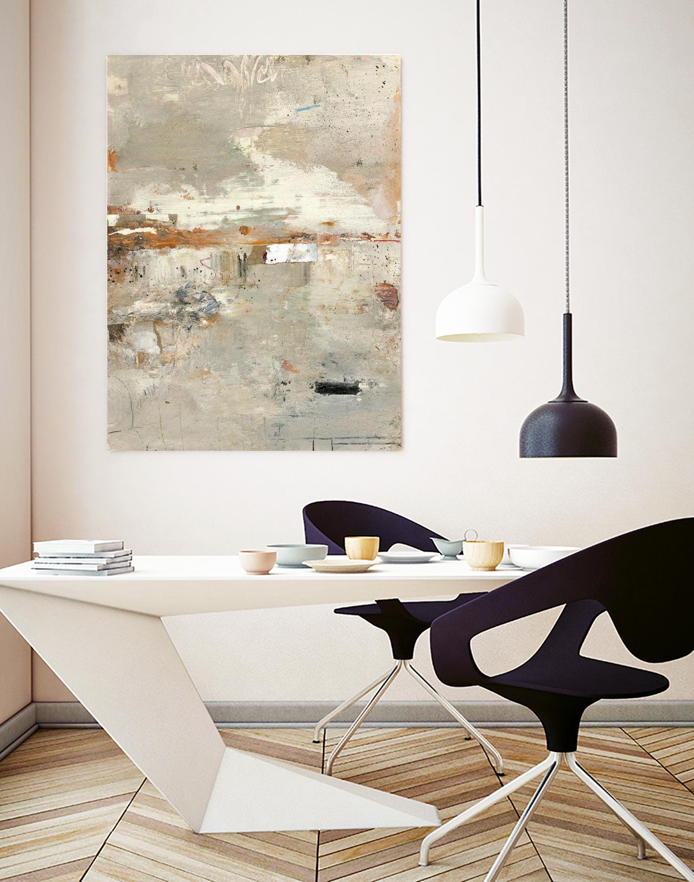Glimpses 3 by PC Studio on GIANT ART - beige abstracts 