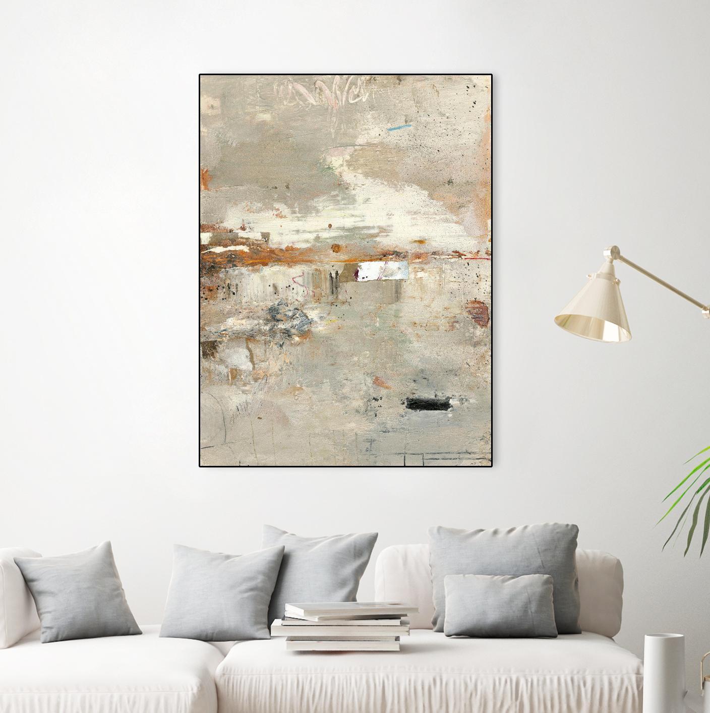 Glimpses 3 by PC Studio on GIANT ART - beige abstracts 
