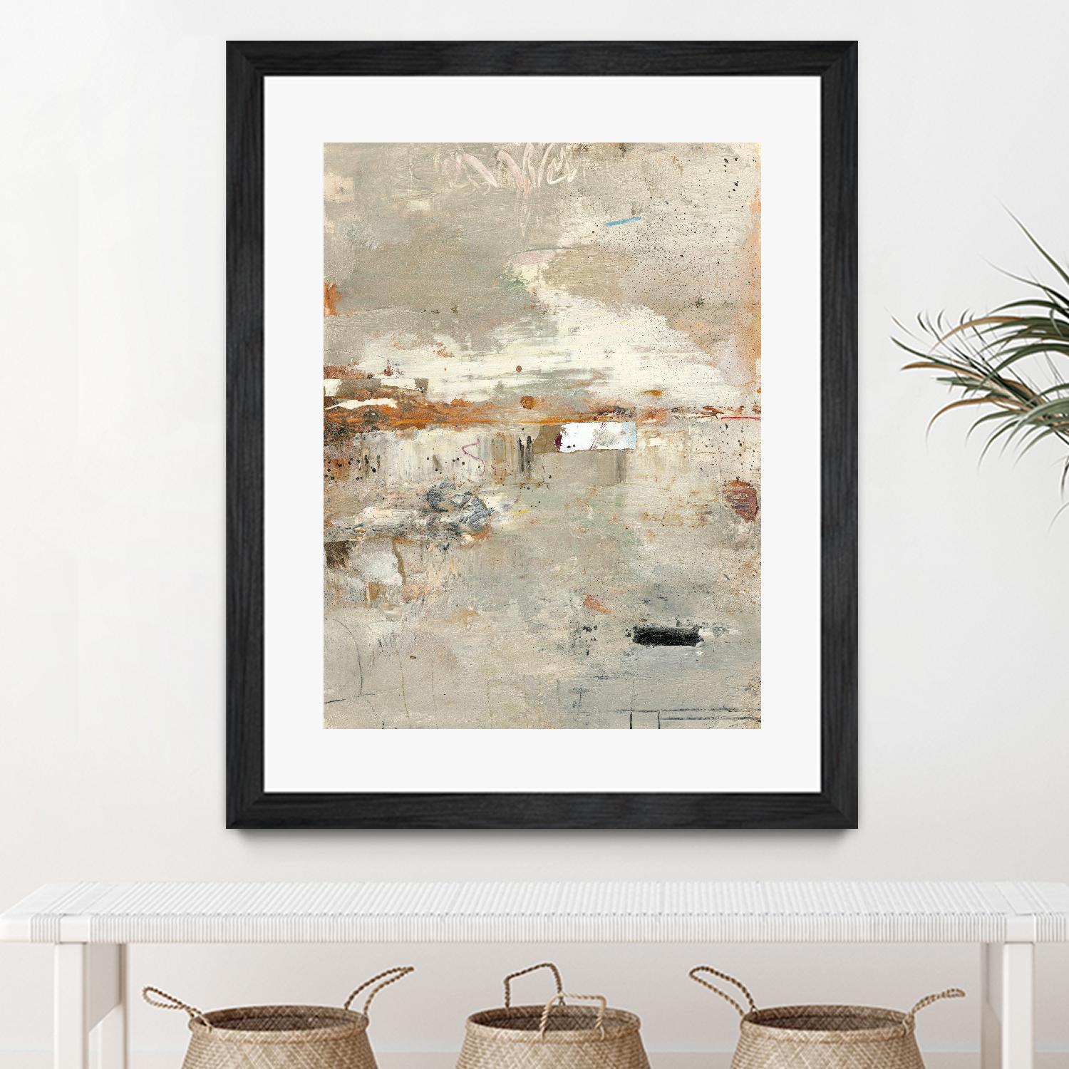 Glimpses 3 by PC Studio on GIANT ART - beige abstracts 