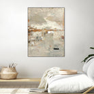 Glimpses 3 by PC Studio on GIANT ART - beige abstracts 