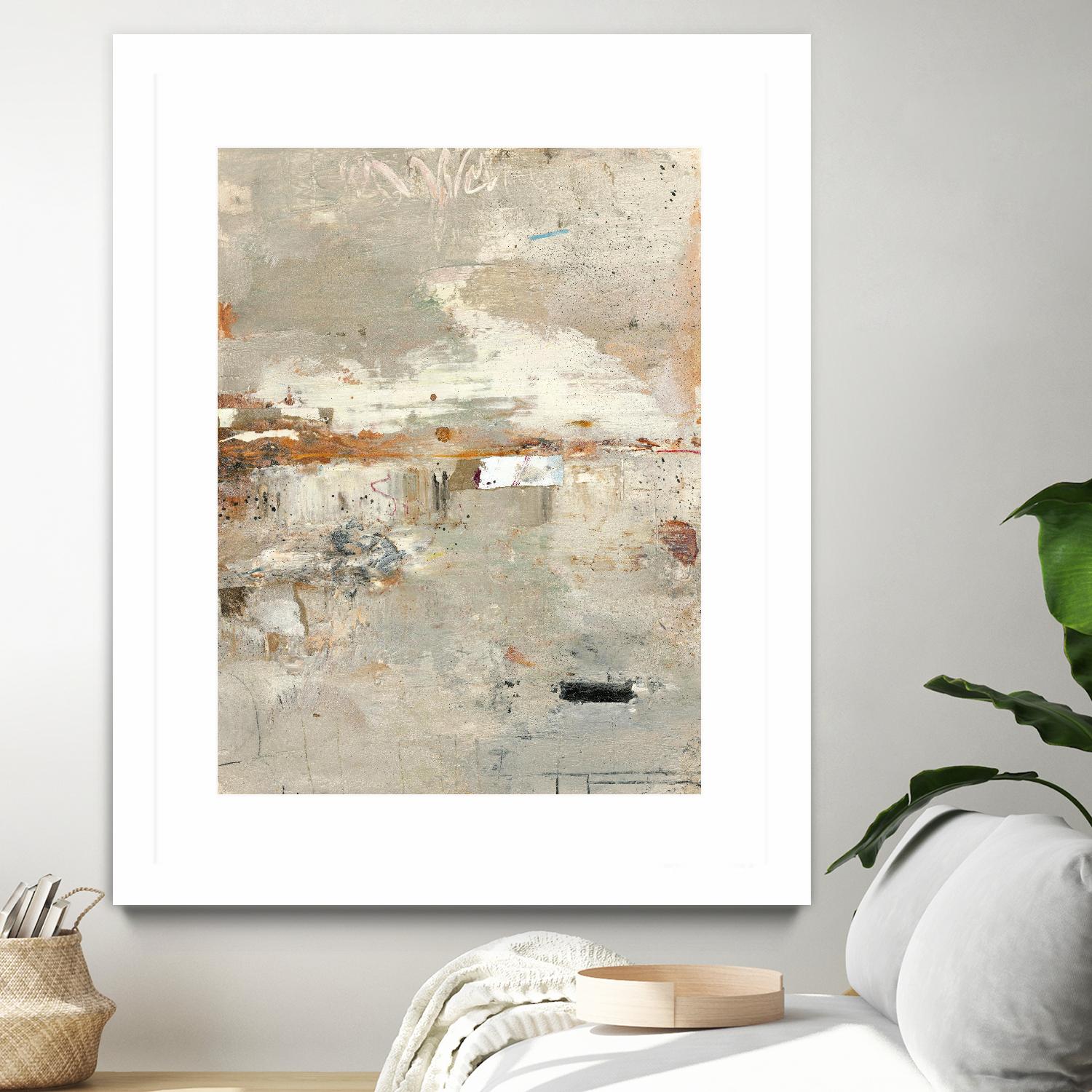 Glimpses 3 by PC Studio on GIANT ART - beige abstracts 