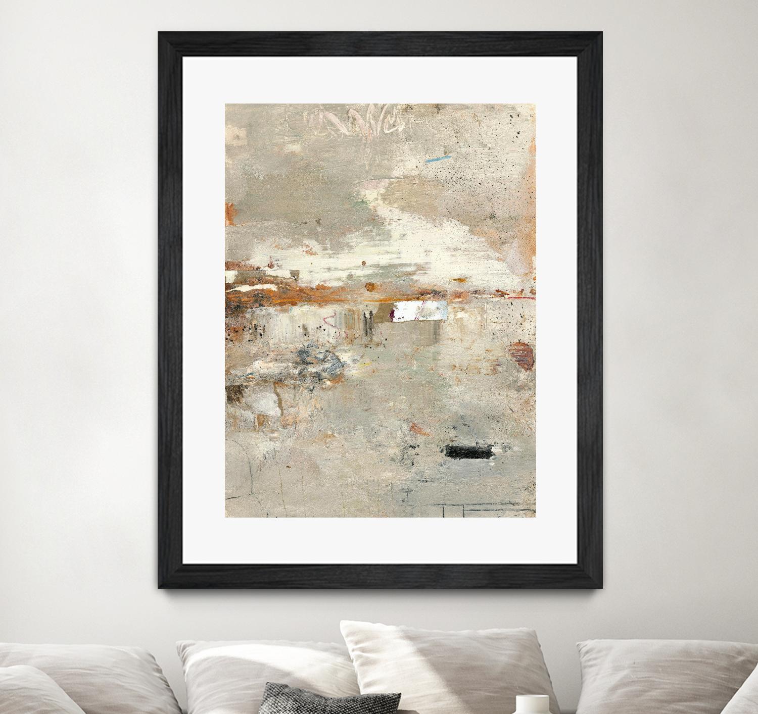 Glimpses 3 by PC Studio on GIANT ART - beige abstracts 