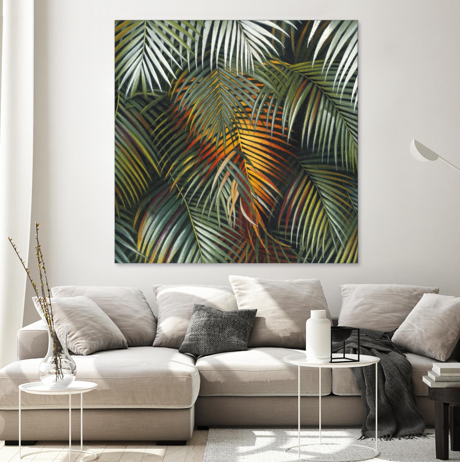 Tropical Suite VI by Nyoman Sudarsa on GIANT ART - yellow tropical