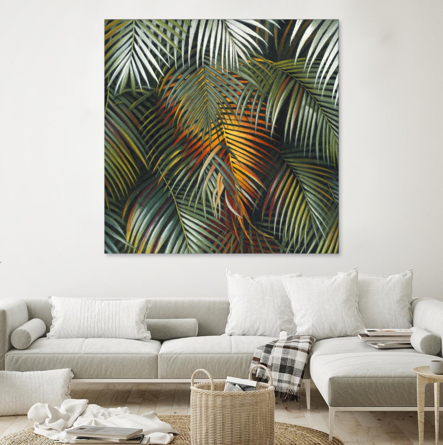 Tropical Suite VI by Nyoman Sudarsa on GIANT ART - yellow tropical