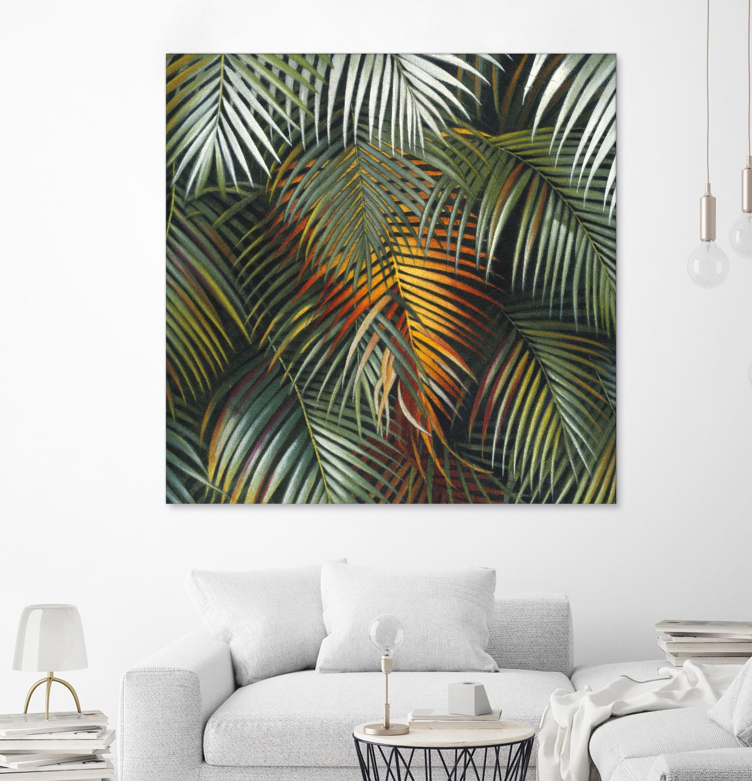 Tropical Suite VI by Nyoman Sudarsa on GIANT ART - yellow tropical
