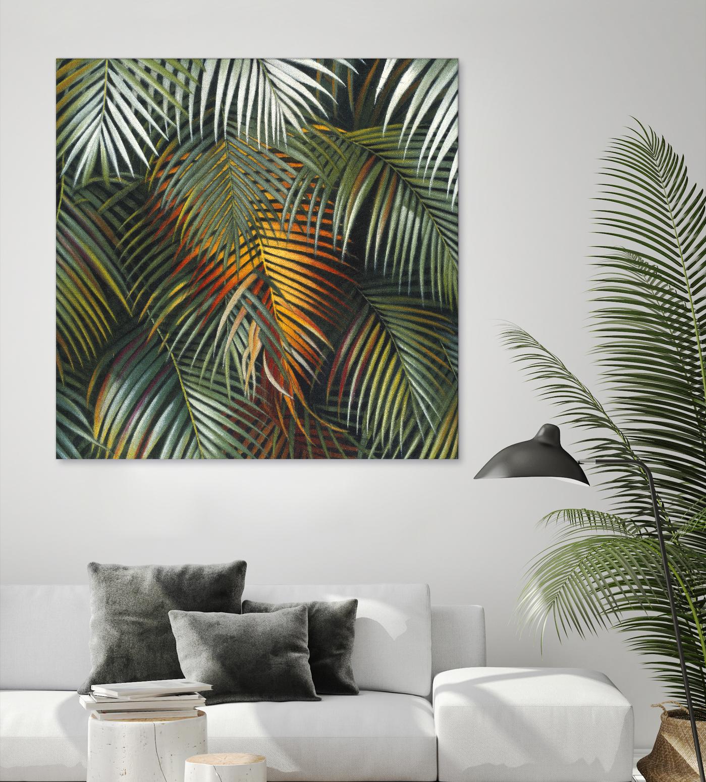 Tropical Suite VI by Nyoman Sudarsa on GIANT ART - yellow tropical
