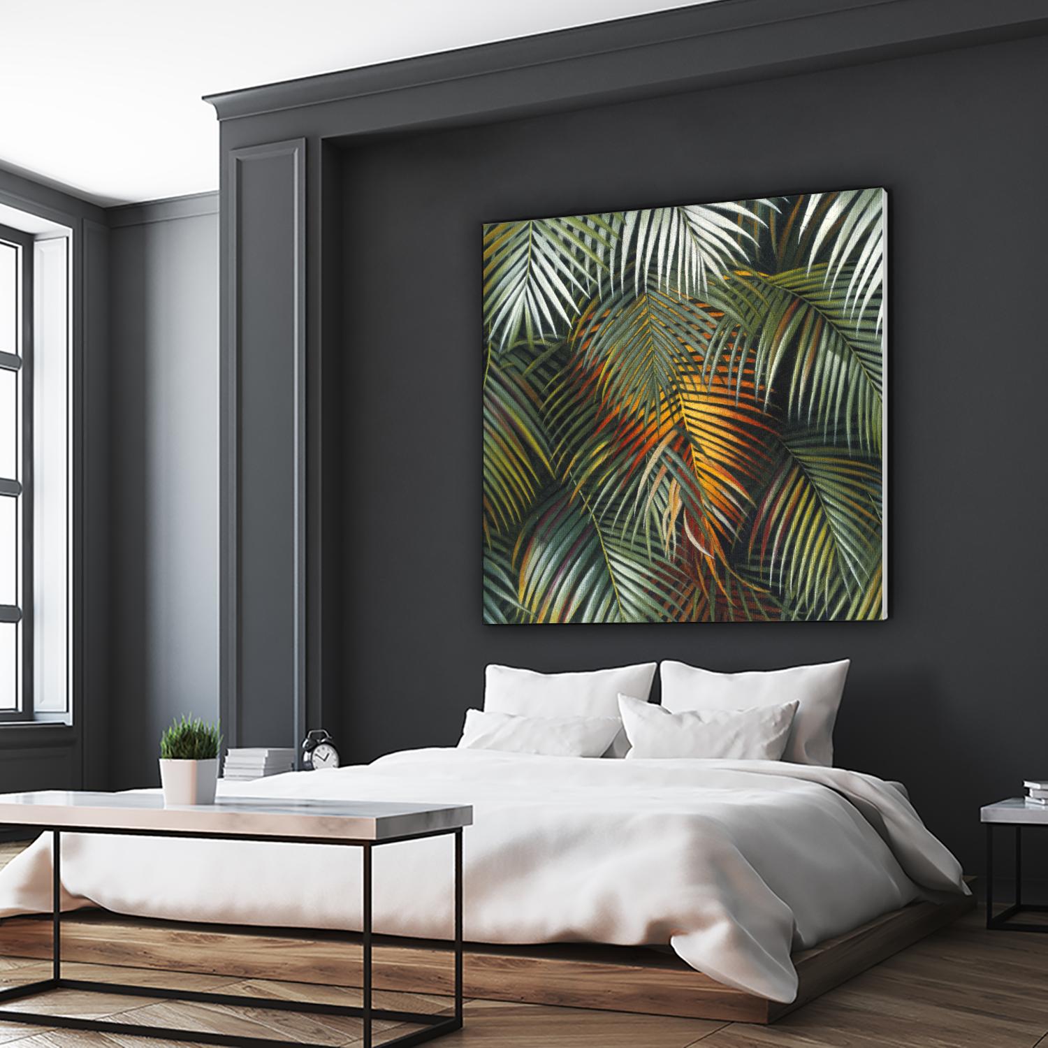 Tropical Suite VI by Nyoman Sudarsa on GIANT ART - yellow tropical