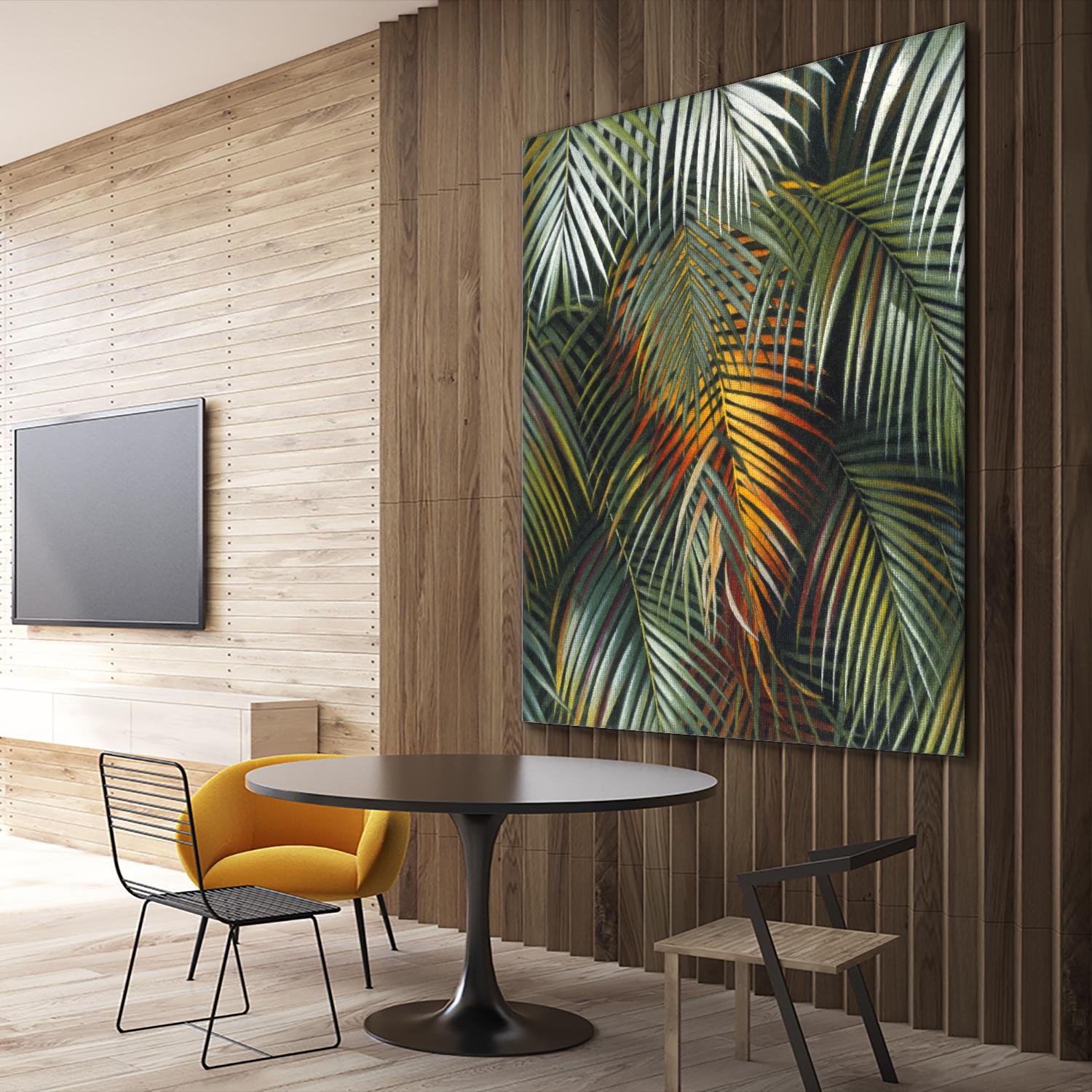 Tropical Suite VI by Nyoman Sudarsa on GIANT ART - yellow tropical