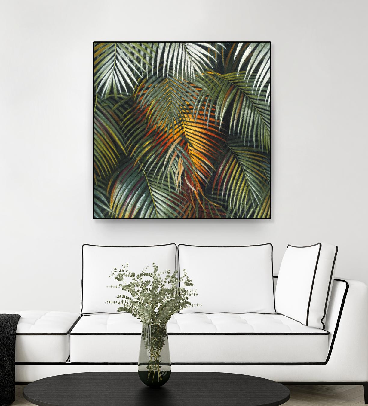 Tropical Suite VI by Nyoman Sudarsa on GIANT ART - yellow tropical