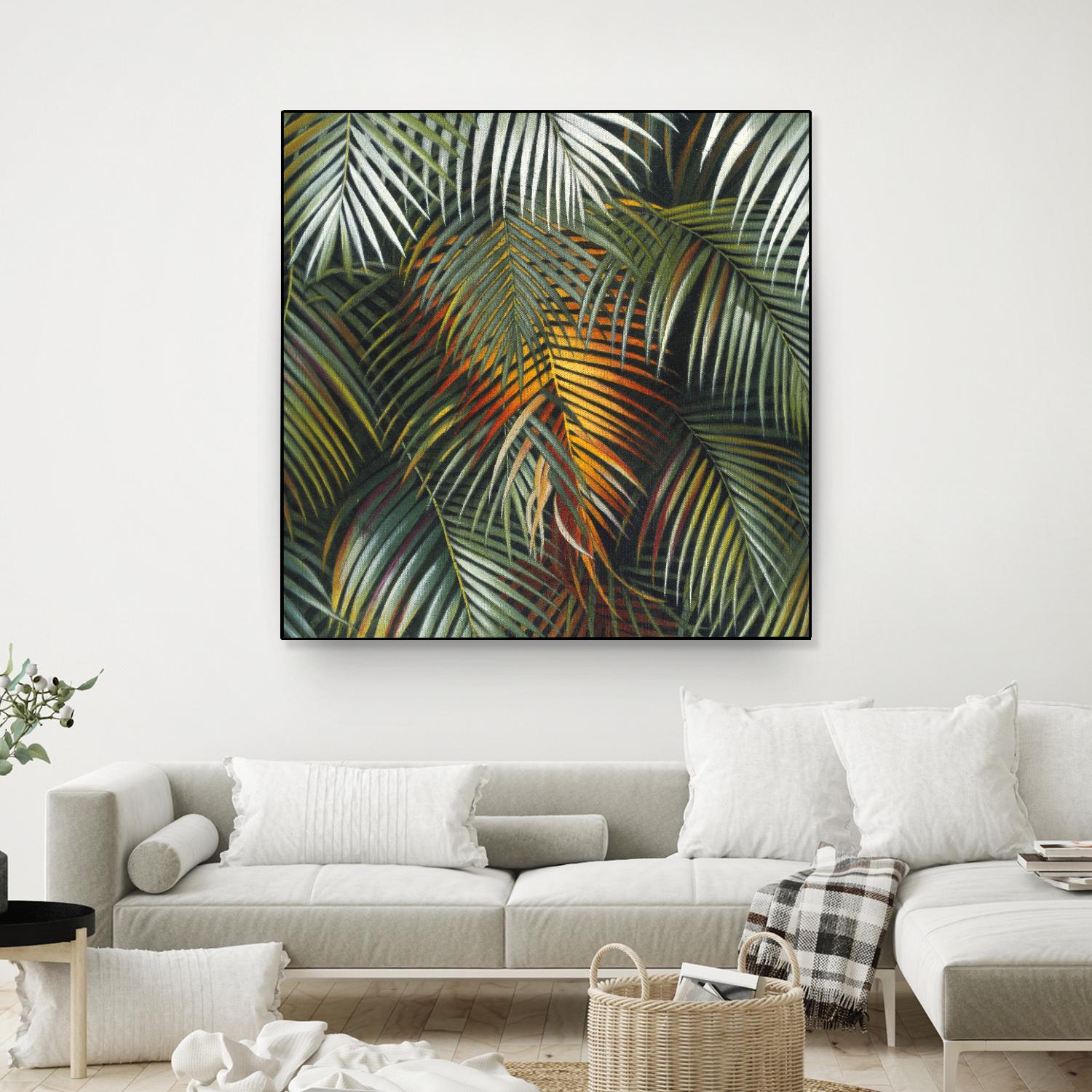 Tropical Suite VI by Nyoman Sudarsa on GIANT ART - yellow tropical
