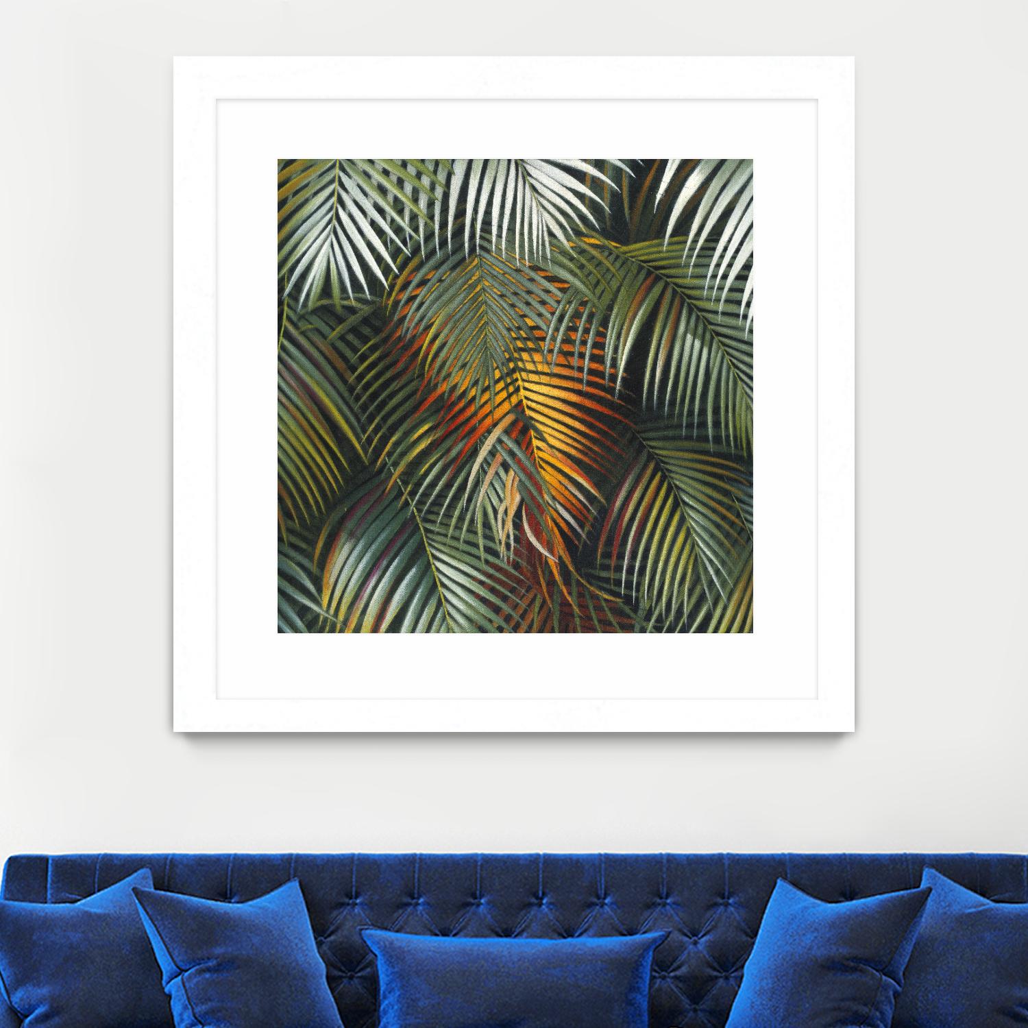 Tropical Suite VI by Nyoman Sudarsa on GIANT ART - yellow tropical