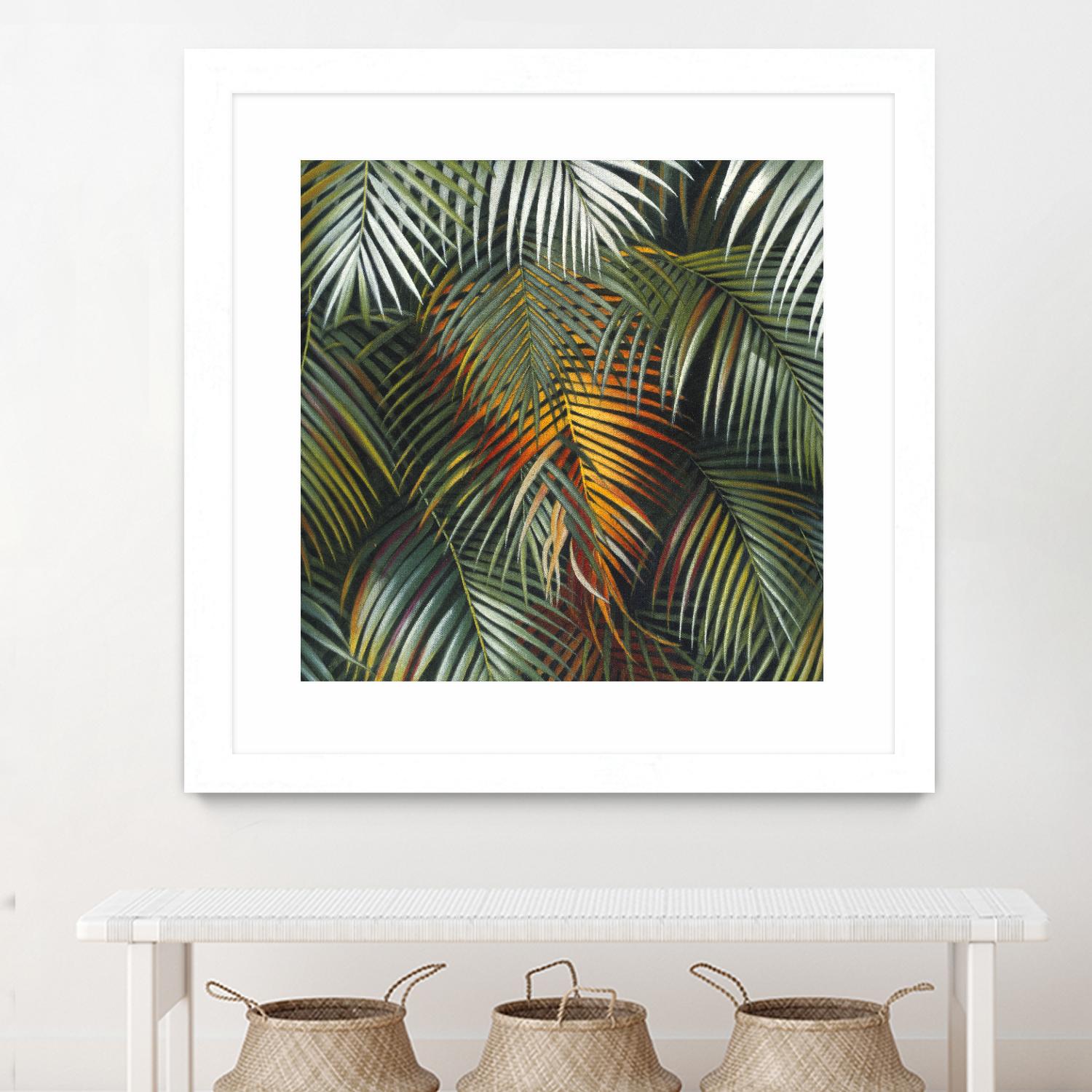 Tropical Suite VI by Nyoman Sudarsa on GIANT ART - yellow tropical