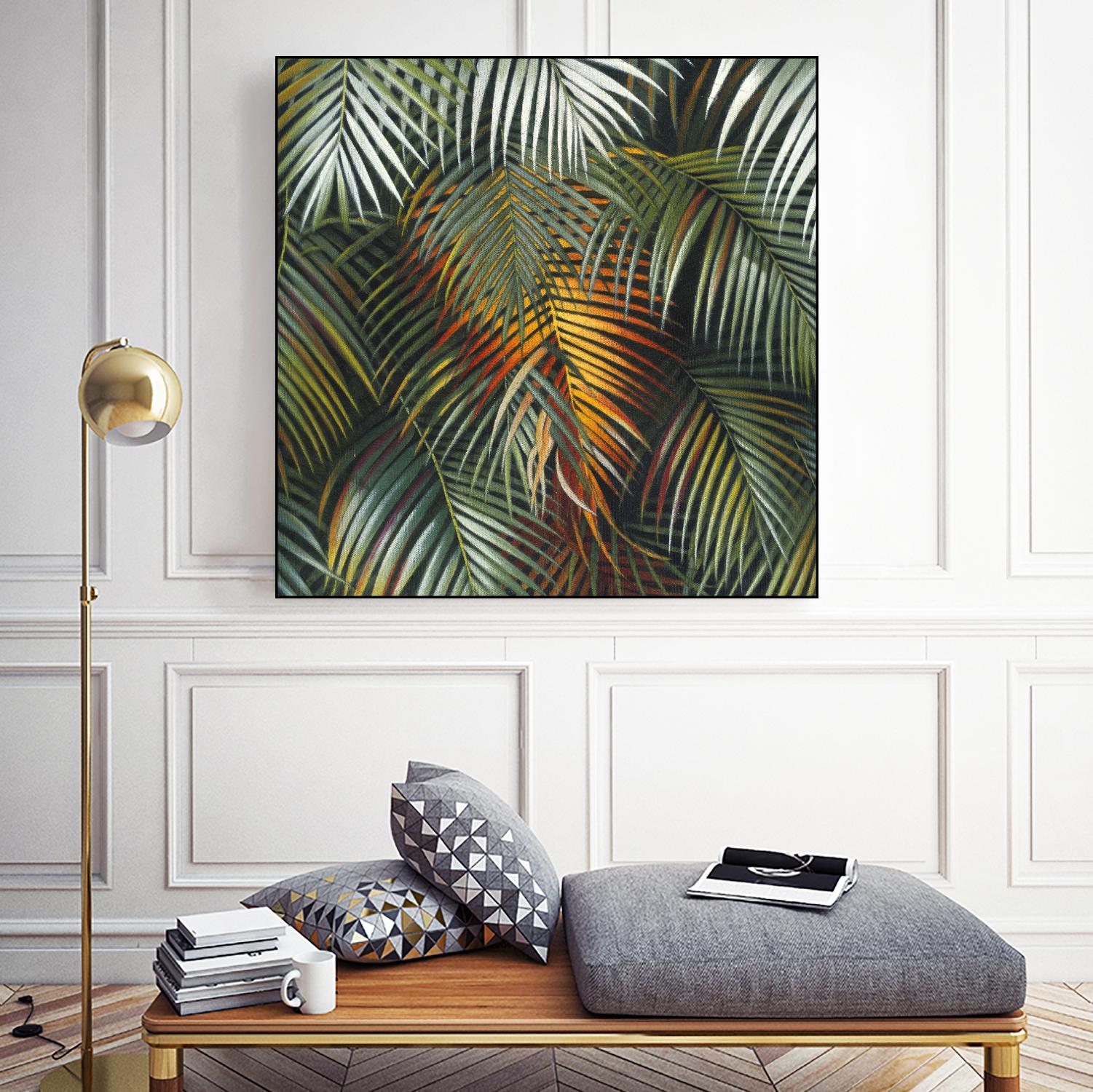 Tropical Suite VI by Nyoman Sudarsa on GIANT ART - yellow tropical