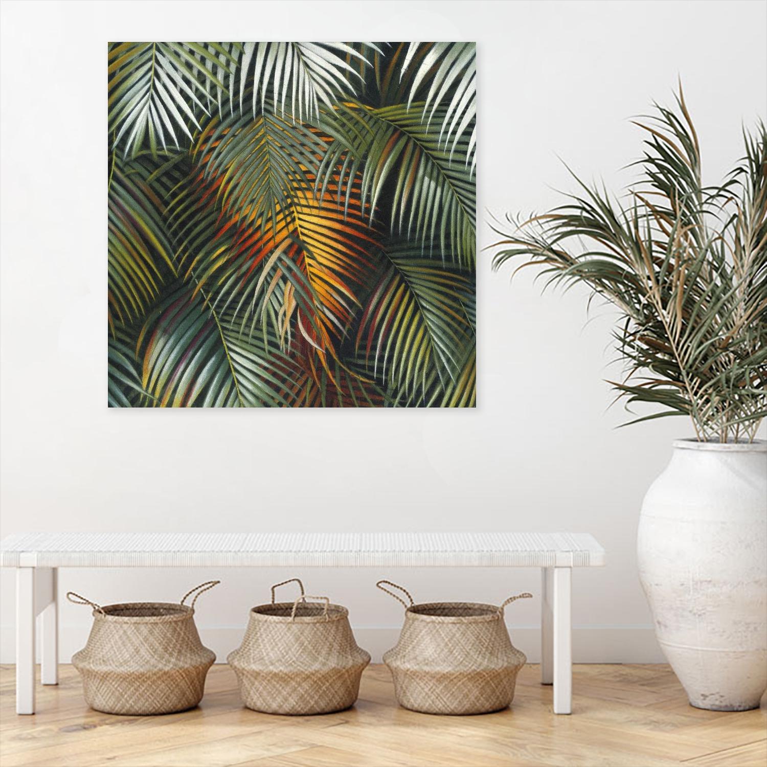 Tropical Suite VI by Nyoman Sudarsa on GIANT ART - yellow tropical