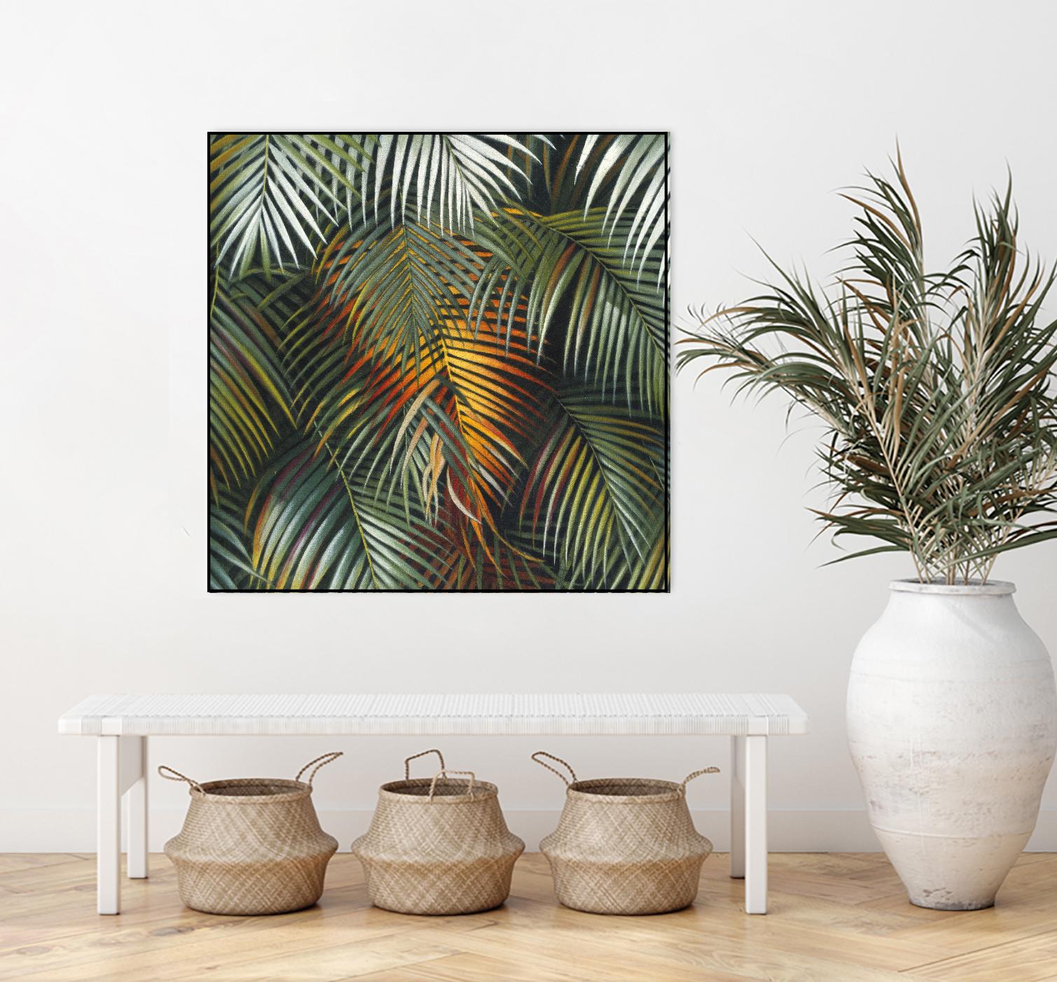 Tropical Suite VI by Nyoman Sudarsa on GIANT ART - yellow tropical