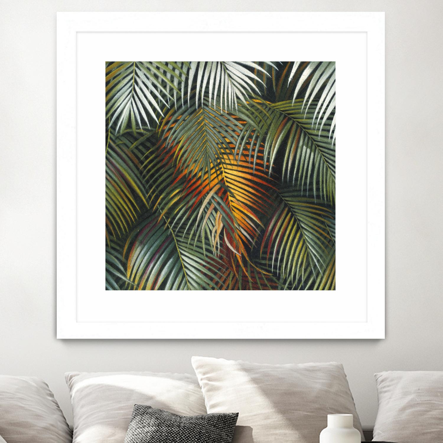 Tropical Suite VI by Nyoman Sudarsa on GIANT ART - yellow tropical