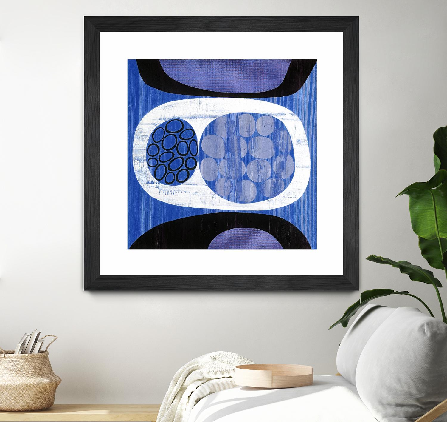 New Beginning II by Mary Calkins on GIANT ART - purple abstract