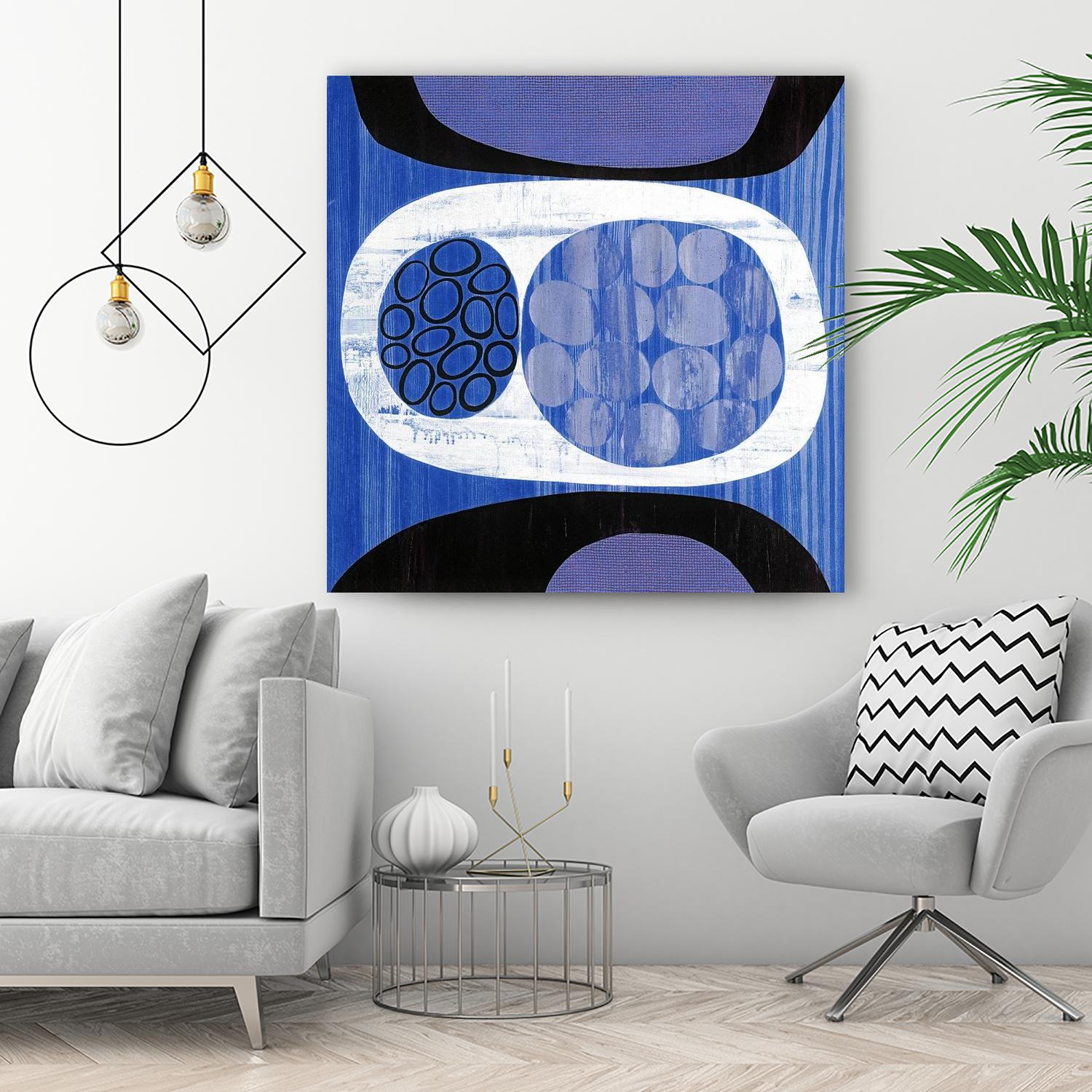 New Beginning II by Mary Calkins on GIANT ART - purple abstract